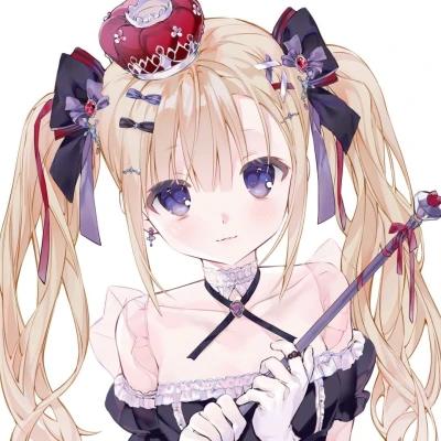 动漫少女闺蜜头像多人精致可爱图片