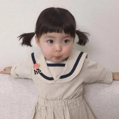 情头小朋友一男一女可爱