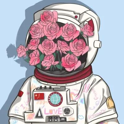 插画情头一对两张一左一右图片