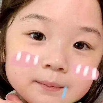 情头小朋友一男一女可爱