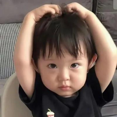 情头小朋友一男一女可爱