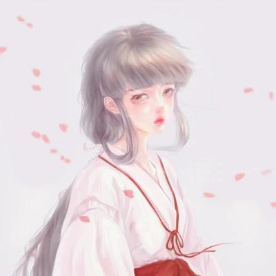 女生闺蜜头像一左一右动漫图片
