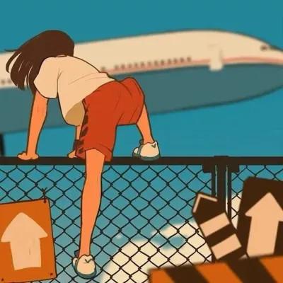 女生闺蜜头像一左一右动漫图片