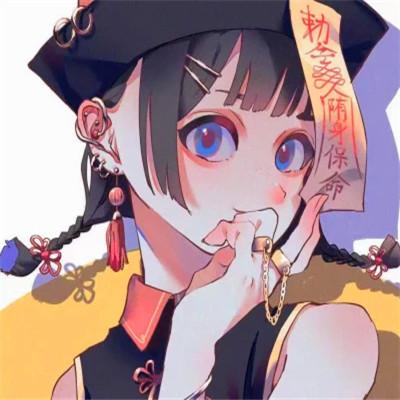 唯美漫画女头像有气质图片
