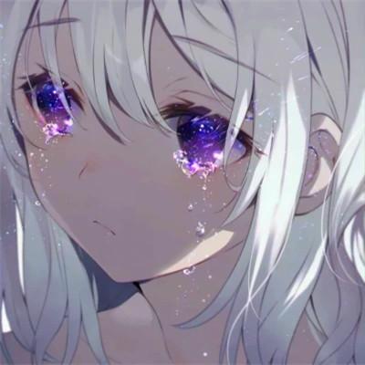唯美漫画女头像有气质图片
