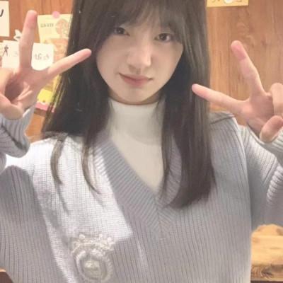 ins风真人高清女生头像