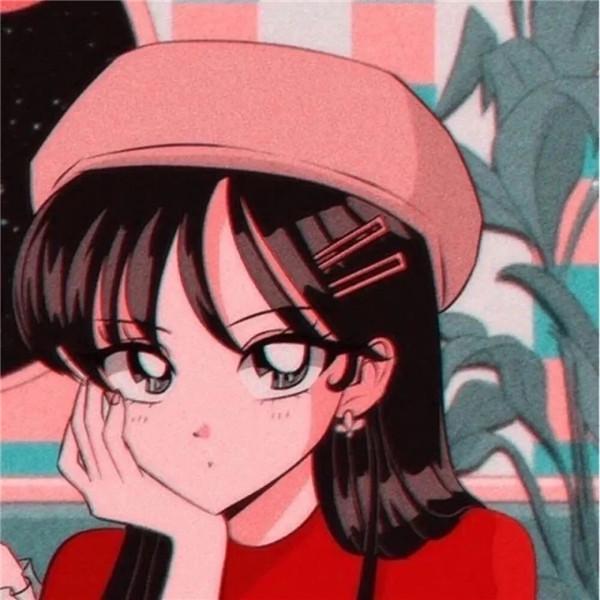头像女古早日漫旧漫高清图片
