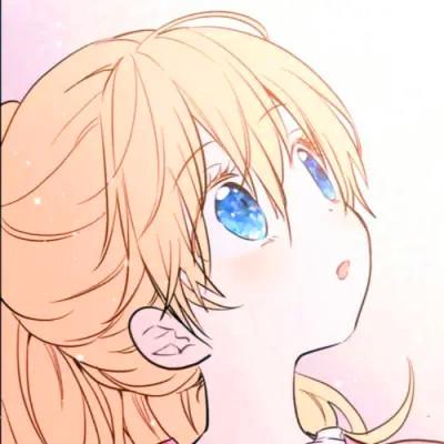 唯美漫画女头像有气质图片