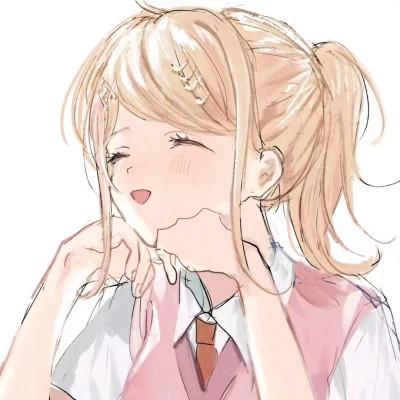唯美漫画女头像有气质图片