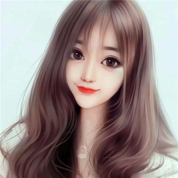 手绘轻熟女生头像 颜值超高时尚潮流