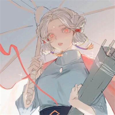唯美漫画女头像有气质图片