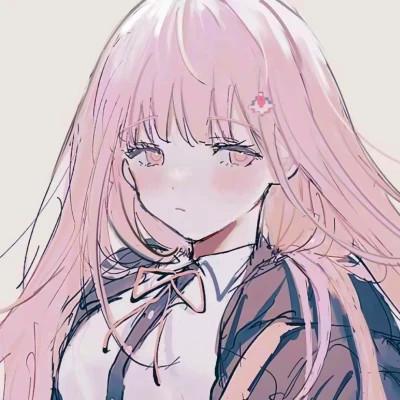 唯美漫画女头像有气质图片