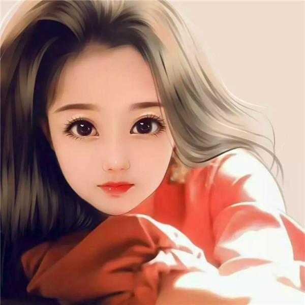 手绘轻熟女生头像 颜值超高时尚潮流