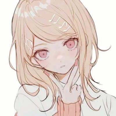 唯美漫画女头像有气质图片