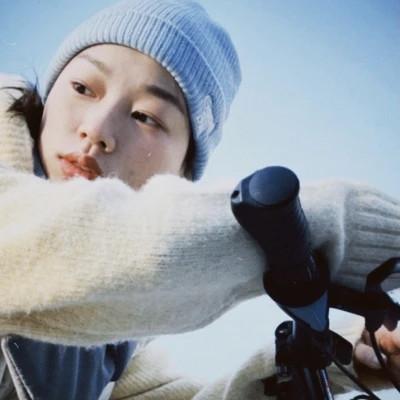 低像素胶片女头小众复古