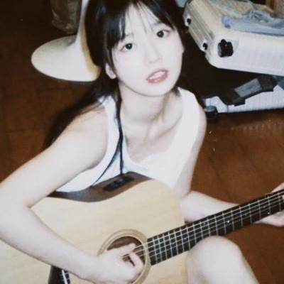 低像素胶片女头小众复古