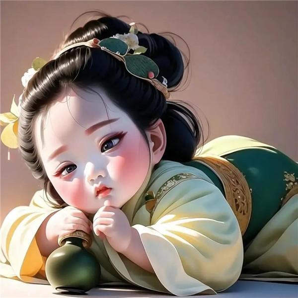 爱喝酒的小女孩可爱动漫头像图片