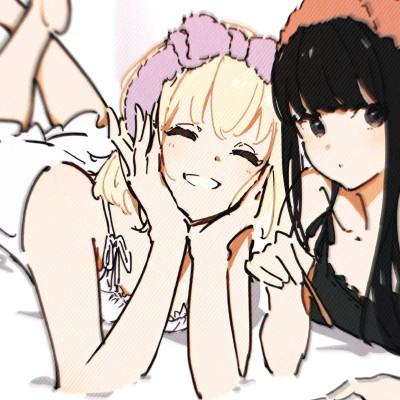 女女cp情侣头像可爱