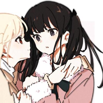 女女cp情侣头像可爱