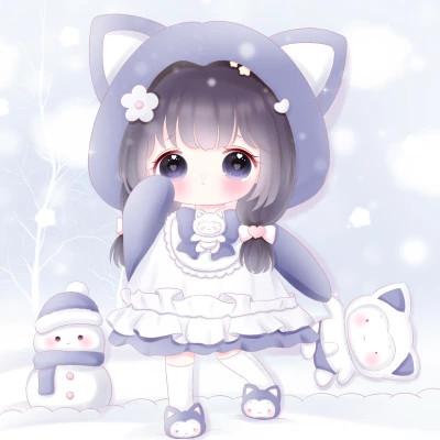 动漫妹子头像可爱