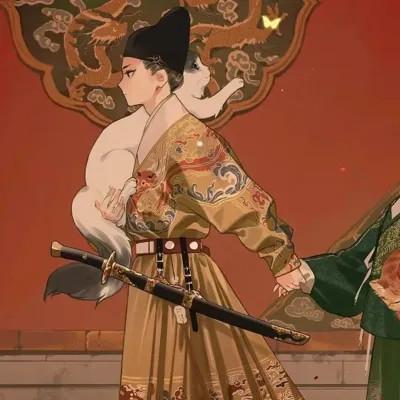 cp头像 情侣 动漫 一左一右