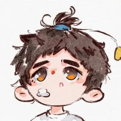 情头情侣双人一人一半动漫