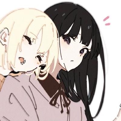 女女cp情侣头像可爱