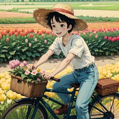 情头情侣双人一人一半动漫