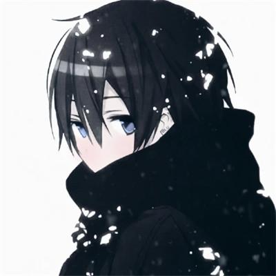 情头情侣双人一人一半动漫