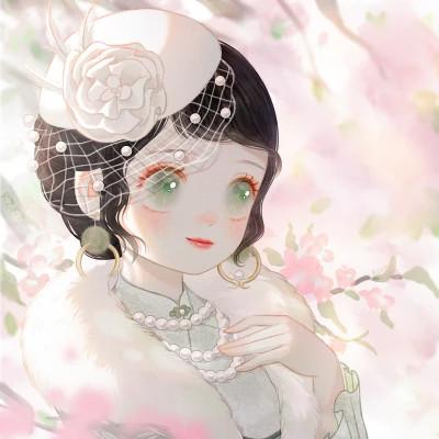 动漫妹子头像可爱
