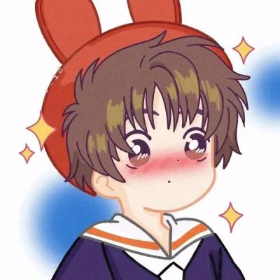 情头情侣双人一人一半动漫