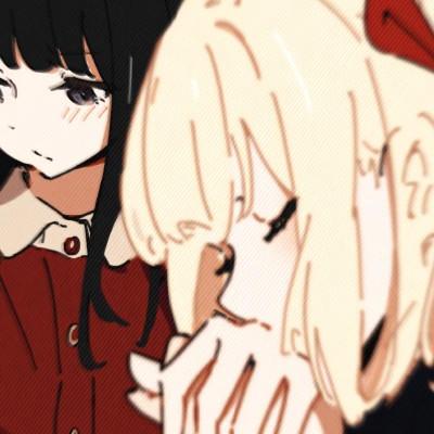 女女cp情侣头像可爱