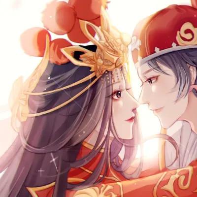 动漫cp情侣头像一男一女
