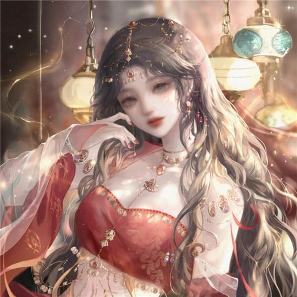 多人闺蜜头像动漫唯美梦幻图片