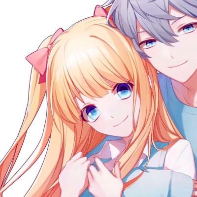 日系ins风情侣动漫头像
