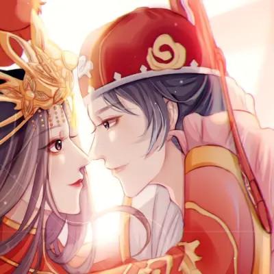 动漫cp情侣头像一男一女