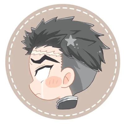 可爱圆形动漫团头9人