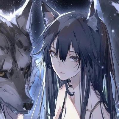 日系ins风情侣动漫头像