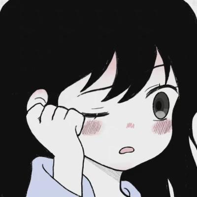 日系ins风情侣动漫头像