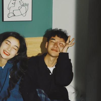 氛围感拉满的情侣头像