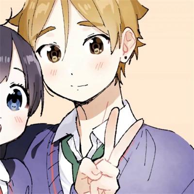 超暖超治愈系动漫情侣头像