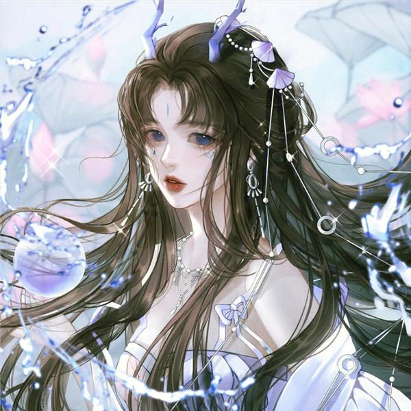 多人闺蜜头像动漫唯美梦幻图片