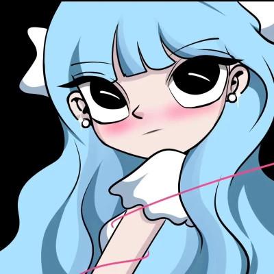 日系ins风情侣动漫头像