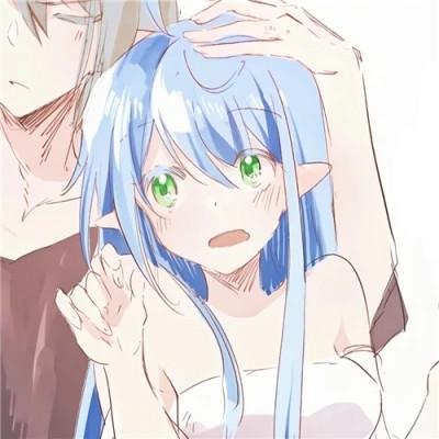 日系ins风情侣动漫头像
