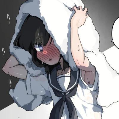 无水印头像女动漫好看图片