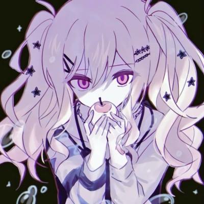 无水印头像女动漫好看图片