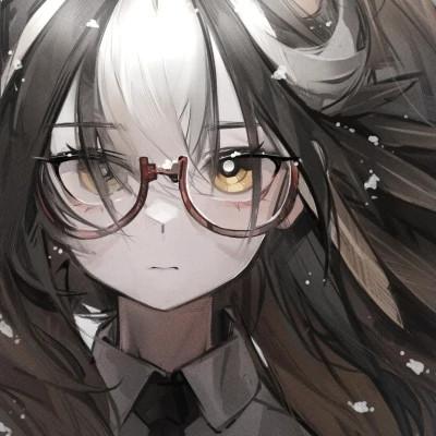 无水印头像女动漫好看图片