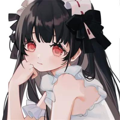 无水印头像女动漫好看图片