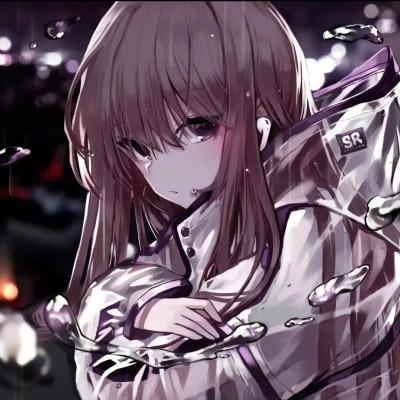 无水印头像女动漫好看图片