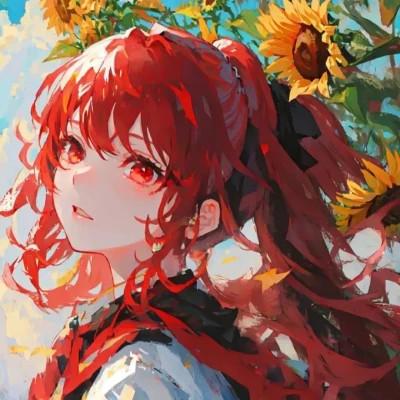一眼惊艳的动漫女头